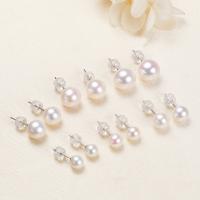 Freshwater Pearl Earrings, fashion jewelry & different size for choice & for woman, Sold By Pair