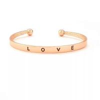 Zinc Alloy Cuff Bangle for woman 50-60mm Sold By PC