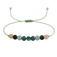 Bracelets de pierres précieuses, pierre gemme, avec Nylon, pour femme, Vendu par 30 cm brin