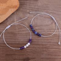 Bracelets de pierres précieuses, pierre gemme, avec Nylon, pour femme, plus de couleurs à choisir, Vendu par 30 cm brin