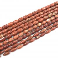 Roter Jaspis Perle, DIY & verschiedene Größen vorhanden, rot, verkauft per ca. 14.96 ZollInch Strang