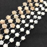 Natürliche Süßwasser Muschel Perlen, Rose, DIY & verschiedene Größen vorhanden, keine, verkauft per ca. 14.96 ZollInch Strang