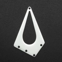 Stainless Steel Pendants, 201 Stainless Steel, Geometrical Pattern, Vacuum Ion Plating, fashion jewelry & DIY & Unisex & different size for choice & different styles for choice, original color, 5PCs/Bag, Sold By Bag