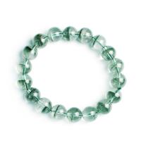 Πράσινο χαλαζία Phantom Βραχιόλι, κοσμήματα μόδας & για άνδρες και γυναίκες, 12mm, Περίπου 18PCs/Strand, Sold Per Περίπου 5.9 inch, Περίπου -7.09 inch Strand
