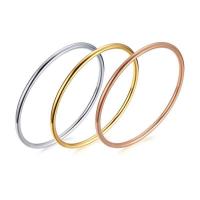Stainless Steel Bangle 304 Stainless Steel Vacuum Ion Plating fashion jewelry & for woman Inner Approx 60mm Sold By PC