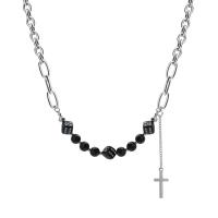 Plastik perle halskæde, med Plastic, med 2.75inch extender kæde, Dice, mode smykker & for kvinde, oprindelige farve, Længde Ca. 18.1 inch, Solgt af PC