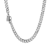 Titanium Steel Necklace & Unisex original color Sold By PC
