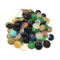 كبوشن الأحجار الكريمة, حجر طبيعي, قبة, ديي & مواد مختلفة للاختيار, المزيد من الألوان للاختيار, 20mm, تباع بواسطة PC