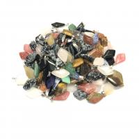Ювелирные подвески из драгоценных камней, Природный камень, Ромб, различные материалы для выбора & Мужская, Много цветов для выбора, 25x15x6mm, продается PC