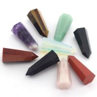 Kamień naturalny Ozdoba, obyty, DIY & do wyboru różne materiały, dostępnych więcej kolorów, 50x20x20mm, sprzedane przez PC