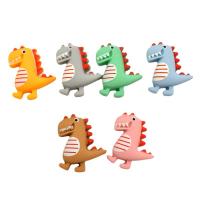 Mobile Phone DIY Decoration, Resin, Dinosaur, epoxy gel, more colors for choice, 20x24mm, Sold By PC