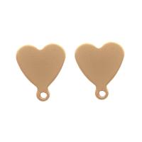 Zinklegierung Ohranhänger Zubehör, plattiert, goldfarben, 13x13mm, 100PCs/Tasche, verkauft von Tasche