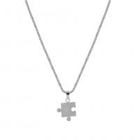 Stainless Steel smycken halsband, med Mässing, mode smycken & Unisex, Längd Ca 23.6 inch, Säljs av PC