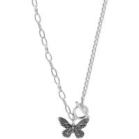 Edelstahl Schmuck Halskette, Schmetterling, Modeschmuck & für Frau, Länge:ca. 18.5 ZollInch, verkauft von PC