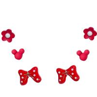 Zinc Alloy Stud Earring three pieces & fashion jewelry & for woman nickel lead & cadmium free 10mm Sold By Pair
