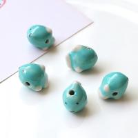 Porcelain Jewelry Beads hand drawing DIY Sold By PC