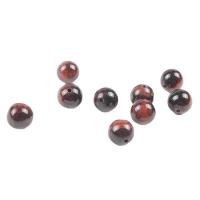Tiger Eye Beads, Runde, poleret, du kan DIY, blandede farver, 8mm, Længde Ca. 14.96 inch, Solgt af PC