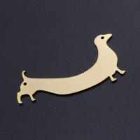 Stainless Steel Animal Pendants 201 Stainless Steel Vacuum Ion Plating fashion jewelry & polished & DIY & Unisex Sold By PC