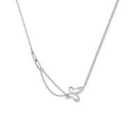 Stainless Steel Jewelry Necklace, 314 Stainless Steel, with 1.96inch extender chain, Butterfly, fashion jewelry & for woman & hollow, nickel, lead & cadmium free, Length:Approx 18.8 Inch, Sold By PC