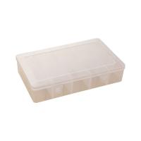 Χάντρες Container, Πολυπροπυλένιο (PP), λευκό, 275x163x55mm, Sold Με PC
