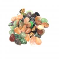 كبوشن الأحجار الكريمة, حجر طبيعي, دمعة, ديي & مواد مختلفة للاختيار, المزيد من الألوان للاختيار, 13x18mm, تباع بواسطة PC