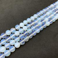 Sea Opal Beads Round DIY clear Sold Per Approx 14.96 Inch Strand