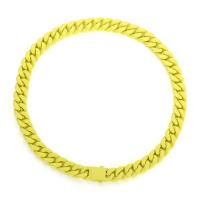Titanstahl Halskette, Einbrennlack, unterschiedliche Länge der Wahl & unisex, keine, 13.10mm, verkauft von PC