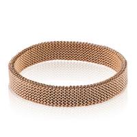 Titanium Steel Bracelet & Bangle Vacuum Ion Plating elastic & Unisex 10mm Length Approx 7.5 Inch Sold By PC