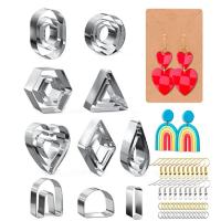 DIY Epoxy Mold Set, 304 Stainless Steel, different styles for choice, 120x100x30mm, Sold By Box