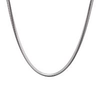 Ожерелье из нержавеющей стали , с 1.96inch наполнитель цепи, Мужская & змея цепи, оригинальный цвет, длина:Приблизительно 20.2 дюймовый, продается PC
