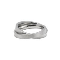 Edelstahl Ringe, unisex & verschiedene Größen vorhanden, frei von Nickel, Blei & Kadmium, Größe:6-8, verkauft von PC