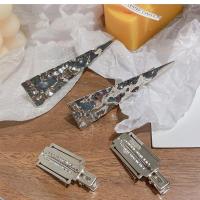 Hair Slide Zinc Alloy & for woman nickel lead & cadmium free Sold By PC