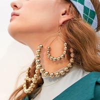 Boucles d'oreilles en alliage de zinc, bijoux de mode & styles différents pour le choix & pour femme, protéger l'environnement, sans nickel, plomb et cadmium, Vendu par paire