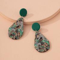Resin Drop Earring fashion jewelry & for woman Sold By Pair
