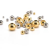 Perlas de acero inoxidable, acero inoxidable 304, chapado, Bricolaje, más colores para la opción, 2000PCs/Bolsa, Vendido por Bolsa