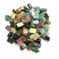 Edelstein Anhänger Schmuck, Naturstein, verschiedenen Materialien für die Wahl & unisex, keine, 22x15x7mm, verkauft von PC