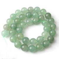 Perles aventurine, aventurine vert, Rond, DIY & normes différentes pour le choix, vert, Vendu par Environ 38-40 cm brin