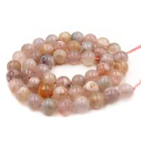 Cherry Blossom Agate Beads, Round, DIY & different size for choice, mixed colors, Sold Per Approx 14.96 Inch Strand
