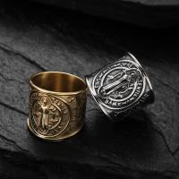 Prst prsten z nerezové oceli, 304 Stainless Steel, lesklý, módní šperky & unisex & různé velikosti pro výběr, více barev na výběr, 21.50mm, Prodáno By PC