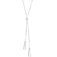 Edelstahl Schmuck Halskette, mit Verlängerungskettchen von 1.96inch, Geometrisches Muster, Kastenkette & für Frau, Länge:ca. 23 ZollInch, verkauft von PC