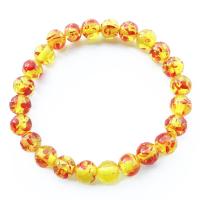 Resin Bracelets, for woman, mixed colors, 8mm, Length:Approx 21 cm, Sold By PC