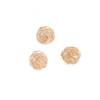 Cubic Zirconia Brass Pendants, with Cubic Zirconia, gold color plated, DIY, golden, nickel, lead & cadmium free, 1.20mm, Approx 10PCs/Bag, Sold By Bag