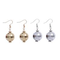 Zinc Alloy Drop Earrings plated & for woman Sold By Pair
