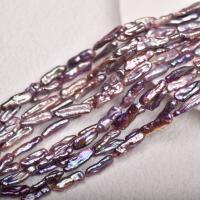 Biwa ferskvandskulturperle Beads, Ferskvandsperle, du kan DIY, 7x12mm, Solgt Per Ca. 15 inch Strand