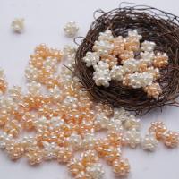 Cultured Ball Cluster Pearl Beads, Freshwater Pearl, DIY, more colors for choice, 8-9mm, Sold By PC