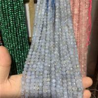 Gemstone Jewelry Beads, Natural Stone, Square, DIY & different materials for choice & faceted, more colors for choice, 4x4mm, Sold Per Approx 14.96 Inch Strand