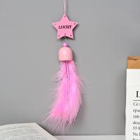 Fashion Dream Catcher Wood with Feather handmade Length 11.81 Inch Sold By PC