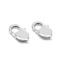 Stainless Steel Lobster Claw Clasp, 316 Stainless Steel, machine polished, DIY & different size for choice, original color, Sold By PC