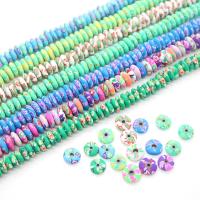 Polymer Clay Beads, Abacus, epoxy gel, DIY, more colors for choice, 10x4mm, Length:Approx 15.75 Inch, 10Strands/Bag, Approx 109PCs/Strand, Sold By Bag