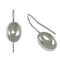 Stainless Steel Drop Earring, 304 Stainless Steel, original color, 9x26mm, 0.8mm, Sold By Pair